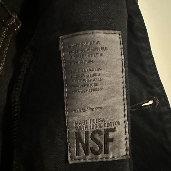 NSF Distressed Jean Jacket - Picture 7 of 8